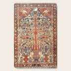 Antique Persian Tree Of Life Rug Print  Cutting Board Gallery Image 1