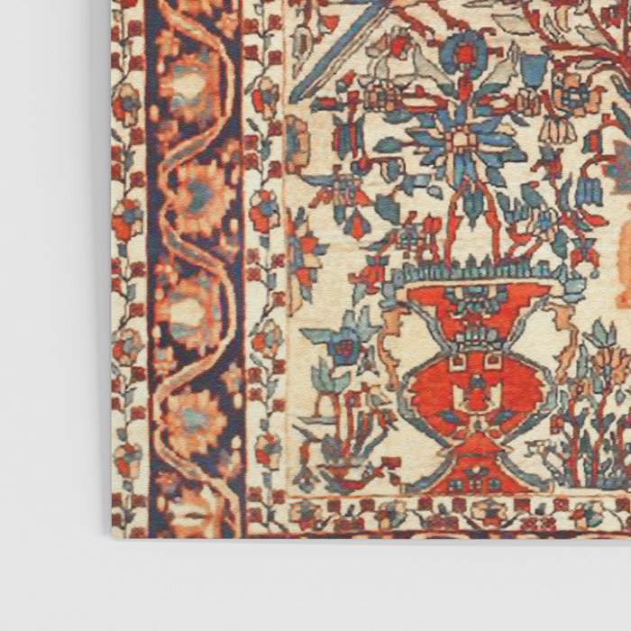 Antique Persian Tree Of Life Rug Print  Poster Gallery Image 3