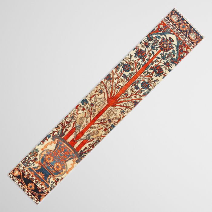 Antique Persian Tree Of Life Rug Print  Table Runner Gallery Image 3