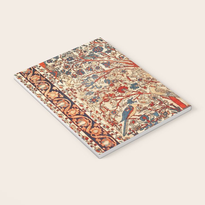 Antique Persian Tree Of Life Rug Print  Notebook Gallery Image 3