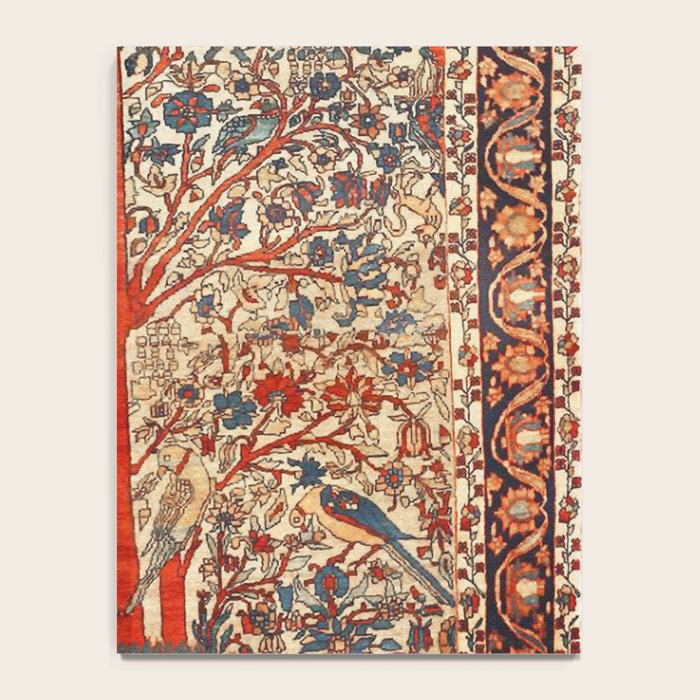 Antique Persian Tree Of Life Rug Print  Notebook Gallery Image 4
