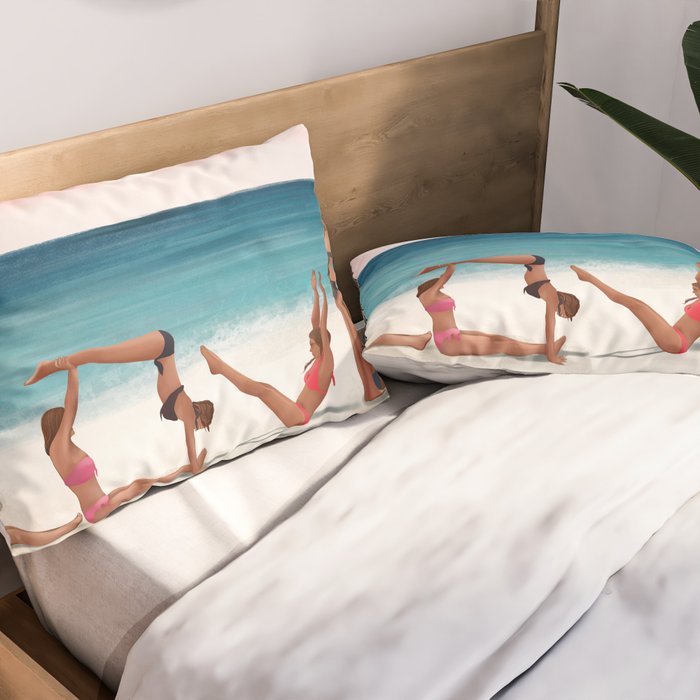Sunset Love Pillow Sham Gallery Image 2