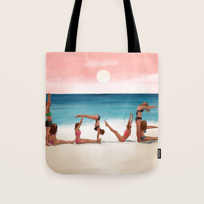 Sunset Love Tote Bag Gallery Image 1