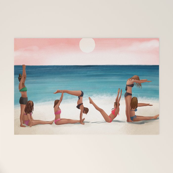 Sunset Love Welcome Mat Gallery Image 1