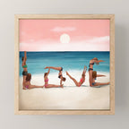 Sunset Love Mini Art Print Gallery Image 1