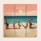 Sunset Love Wood Wall Art Gallery Image 1