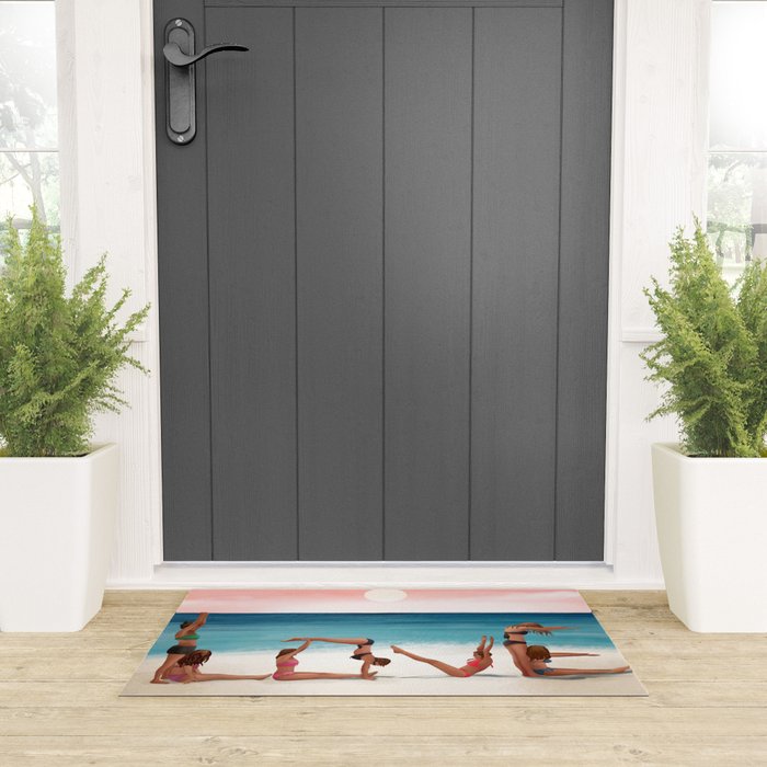 Sunset Love Welcome Mat Gallery Image 3