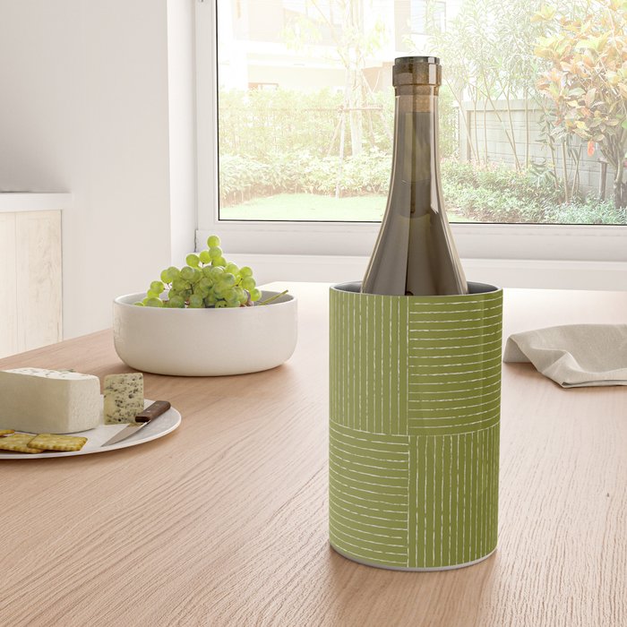Line III (Matcha Green) Wine Chiller Gallery Image 4
