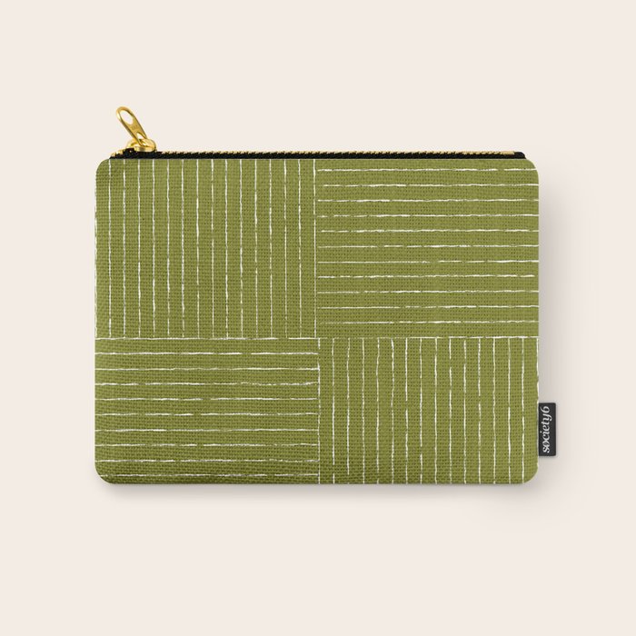 Line III (Matcha Green) Carry All Pouch Gallery Image 1