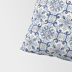 Portuguese tiles pattern blue Pillow Sham Gallery Image 4