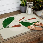 Winter Petals Outdoor Rug Gallery Image 2