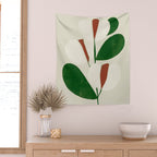 Winter Petals Wall Tapestry Gallery Image 2