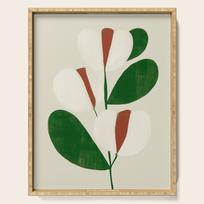 Winter Petals Serving Tray Gallery Image 1