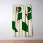 Winter Petals Window Curtain Gallery Image 3