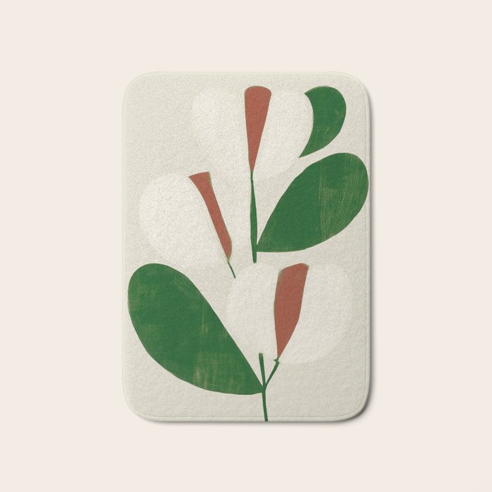 Winter Petals Bath Mat Gallery Image 1