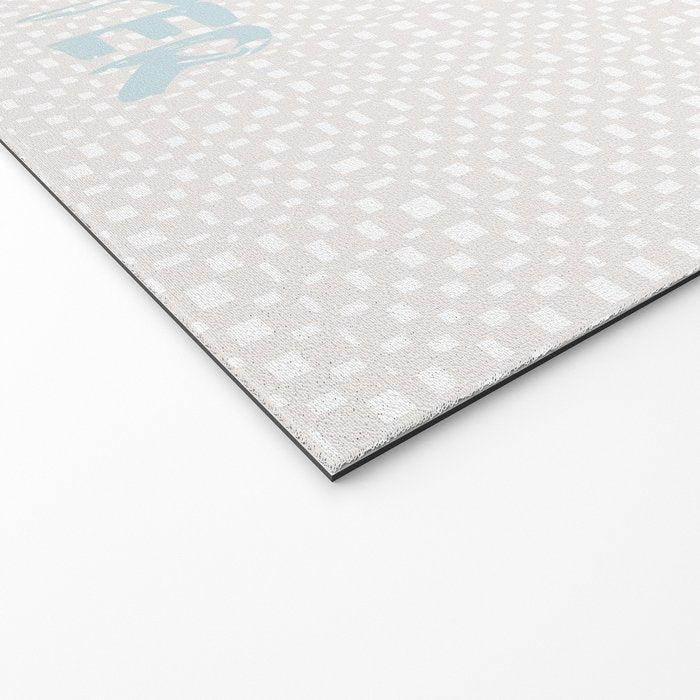 Sweet monster cupcake mint Welcome Mat Gallery Image 2
