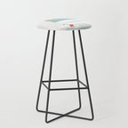 Sweet monster cupcake mint Stool Gallery Image 1