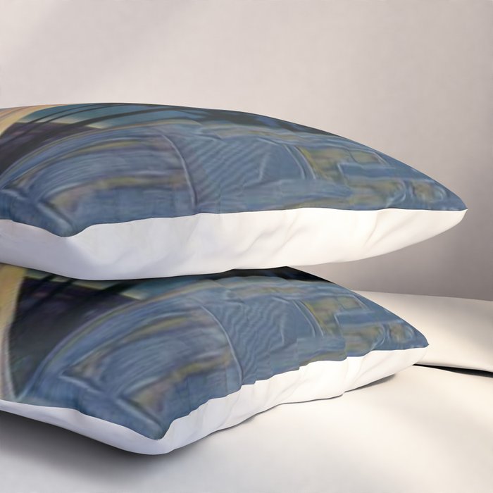 Melody of Ancient Egypt Art Deco romantic female figure by the River Nile painting by Henry Clive Pillow Sham Gallery Image 3