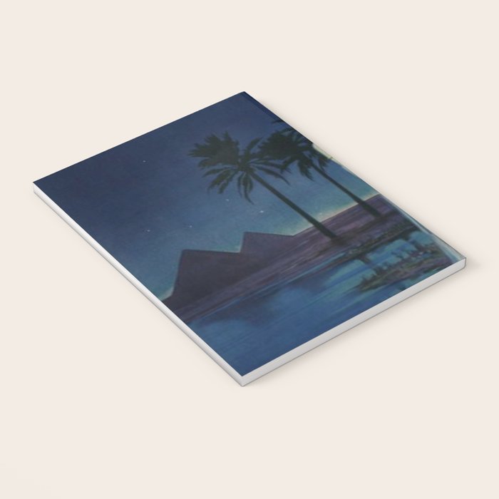 Melody of Ancient Egypt Art Deco romantic female figure by the River Nile painting by Henry Clive Notebook Gallery Image 3