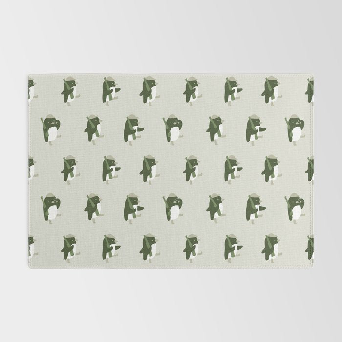 March of the Penguins pattern Rug Gallery Image 2