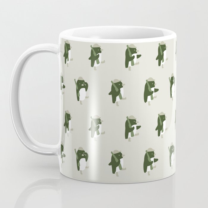 March of the Penguins pattern Coffee Mug Gallery Image 3