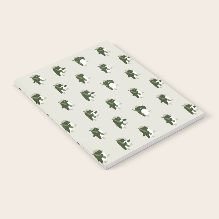 March of the Penguins pattern Notebook Gallery Image 1