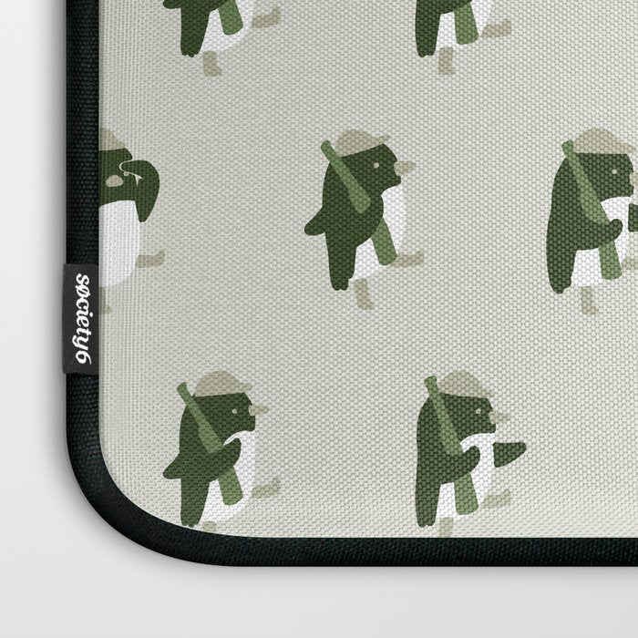 March of the Penguins pattern Laptop Sleeve Gallery Image 3