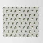 March of the Penguins pattern Throw Blanket Gallery Image 2