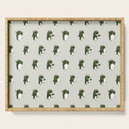 March of the Penguins pattern Serving Tray Gallery Image 1