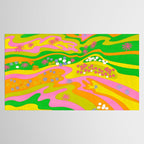Sixties Landscape Tablecloth Gallery Image 2