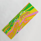 Sixties Landscape Yoga Mat Gallery Image 1