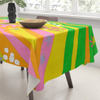 Sixties Landscape Tablecloth Gallery Image 3