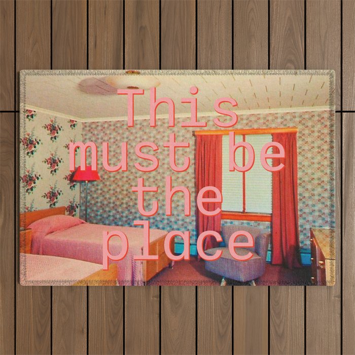 This must be the place Outdoor Rug Gallery Image 1