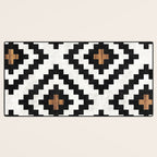 Urban Tribal Pattern No.16 - Aztec - Concrete and Wood Desk Mat Gallery Image 3