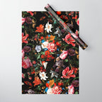 Dark Garden IV Wrapping Paper Gallery Image 1