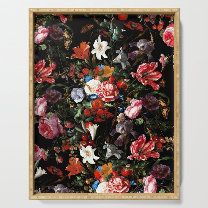 Dark Garden IV Serving Tray Gallery Image 1