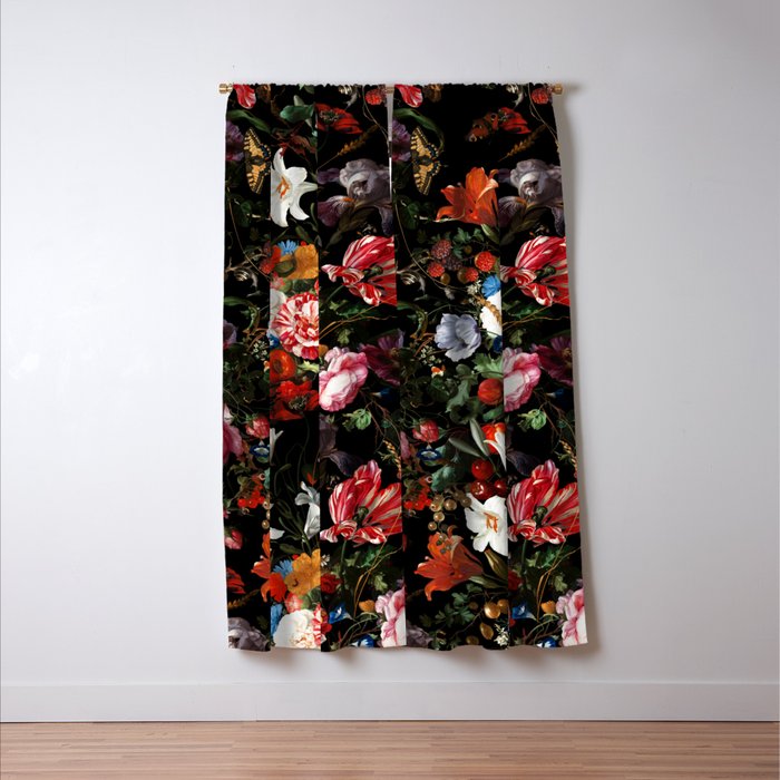 Dark Garden IV Window Curtain Gallery Image 3