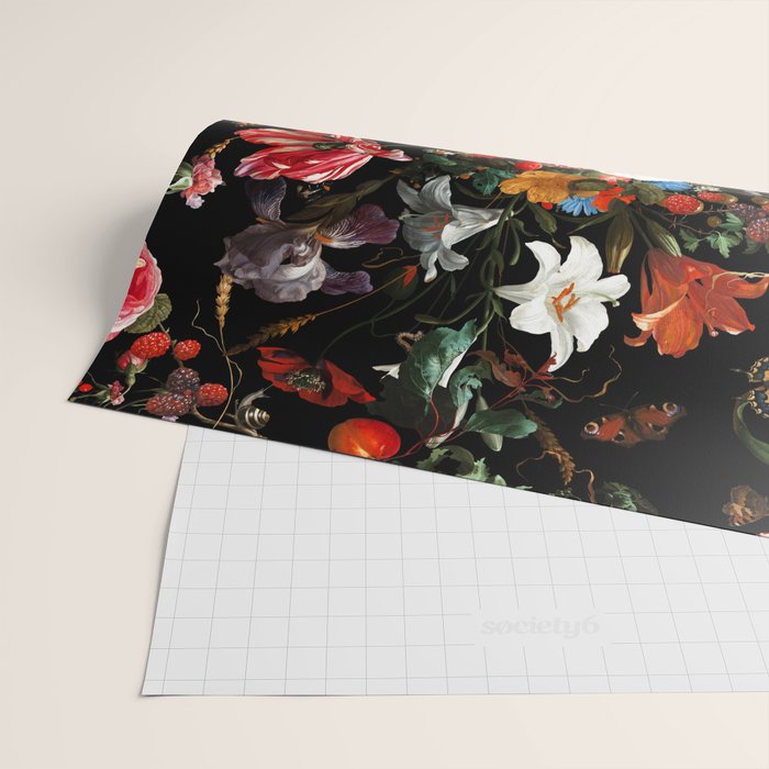 Dark Garden IV Wrapping Paper Gallery Image 2