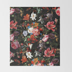 Dark Garden IV Throw Blanket Gallery Image 2