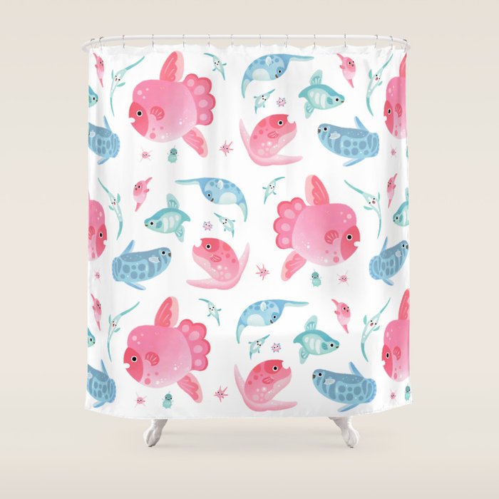 sunfish Shower Curtain Gallery Image 1