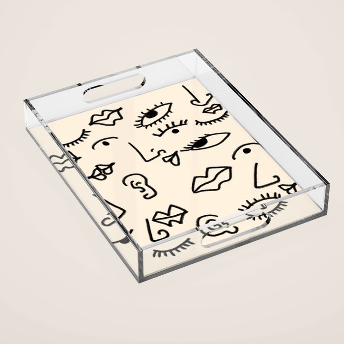 Senses Acrylic Tray Gallery Image 1