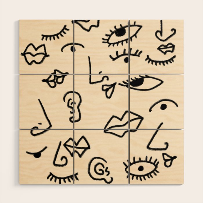 Senses Wood Wall Art Gallery Image 1