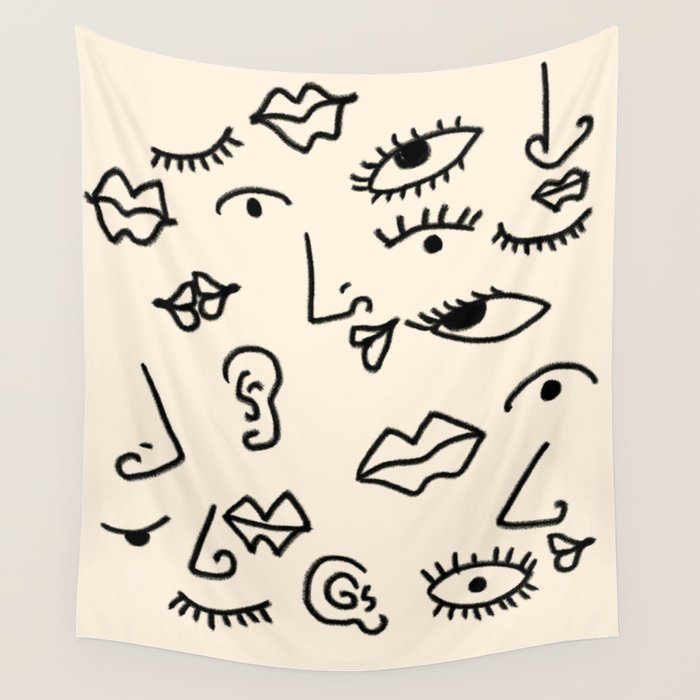 Senses Wall Tapestry Gallery Image 4