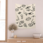 Senses Wall Tapestry Gallery Image 2