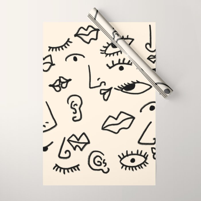 Senses Wrapping Paper Gallery Image 1