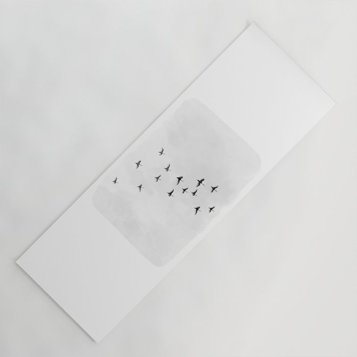 Flock of Birds Yoga Mat Gallery Image 1