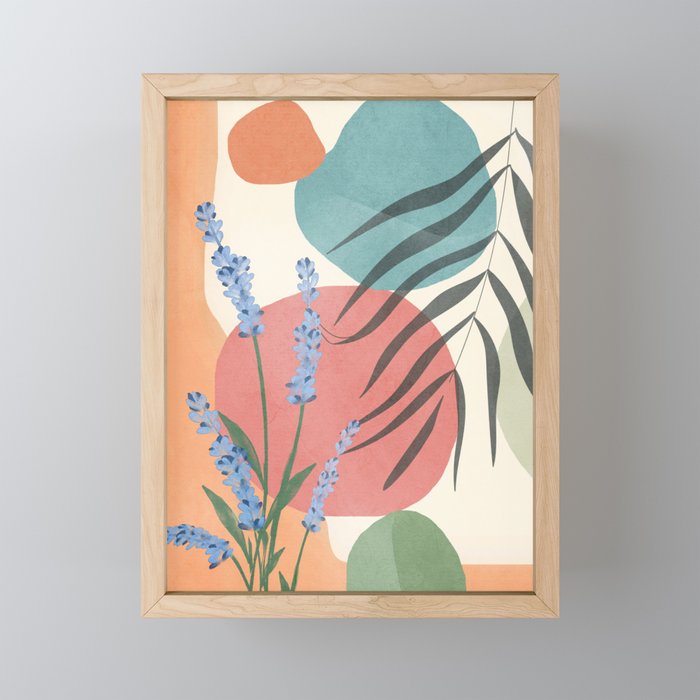 Summer Garden 03 Mini Art Print Gallery Image 1
