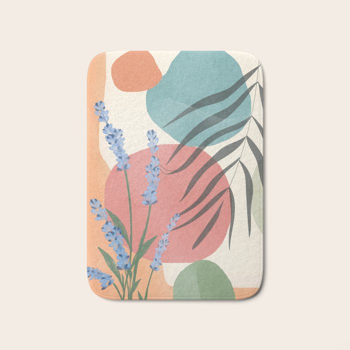 Summer Garden 03 Bath Mat Gallery Image 1