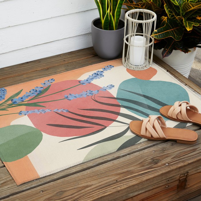 Summer Garden 03 Outdoor Rug Gallery Image 2