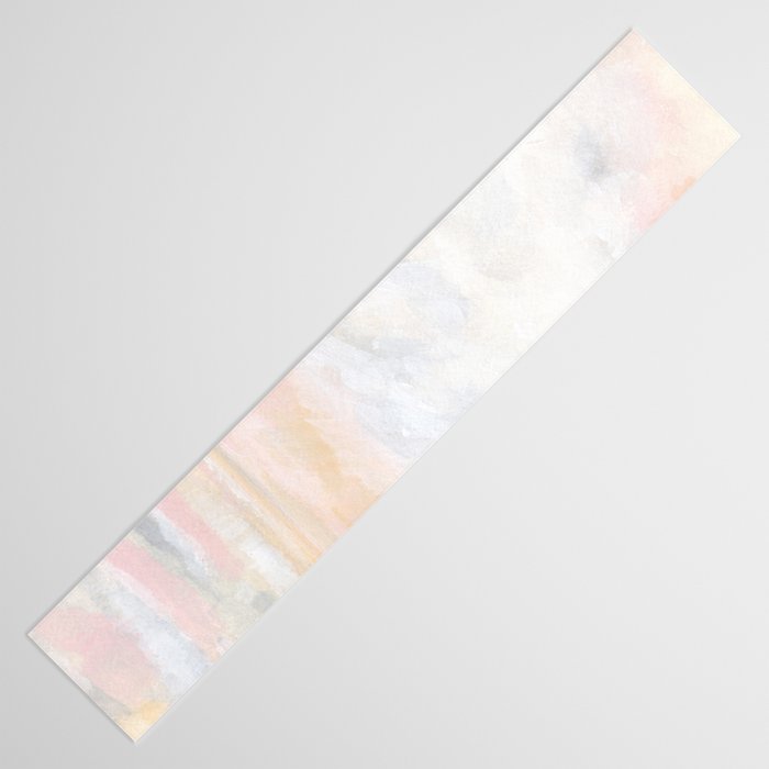 Ecstatic - Pink and Yellow Pastel Seascape Table Runner Gallery Image 3